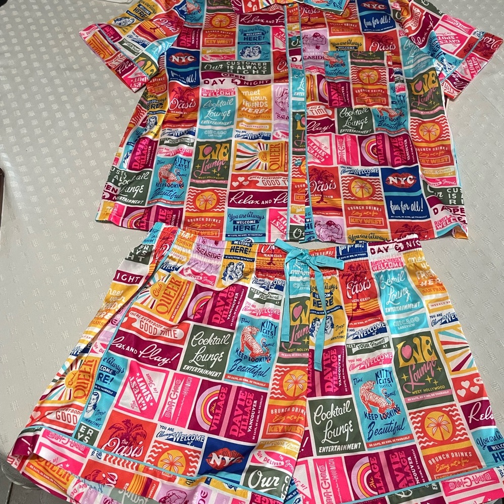 Colorful Kids Shirt & Shorts Set